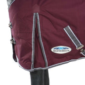 WeatherBeeta Winterdecke ComFiTec Plus Dynamic II Standard Neck Medium/Lite 100g Maroon/Grau/Weiß WeatherBeeta Winterdecke ComFiTec Plus Dynamic II Standard Neck Medium/Lite 100g Maroon/Grau/Weiß