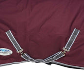 WeatherBeeta Winterdecke ComFiTec Plus Dynamic II Standard Neck Medium/Lite 100g Maroon/Grau/Weiß WeatherBeeta Winterdecke ComFiTec Plus Dynamic II Standard Neck Medium/Lite 100g Maroon/Grau/Weiß