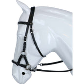 F.R.A. Gebisslose Trense Pariba Side Pull Lederen Zügel Schwarz F.R.A. Gebisslose Trense Pariba Side Pull Lederen Zügel Schwarz