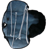 F.R.A. Satteldecke R6 Western mit Hornausschnitt Schwarz F.R.A. Satteldecke R6 Western mit Hornausschnitt Schwarz