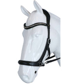 F.R.A. Gebisslose Trense Rebecca Side Pull Softleder Zügel Schwarz F.R.A. Gebisslose Trense Rebecca Side Pull Softleder Zügel Schwarz