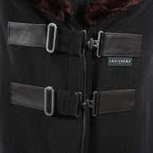 EQUITHÈME Fleecedecke Teddy Schwarz/Braun EQUITHÈME Fleecedecke Teddy Schwarz/Braun