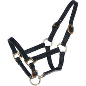 HB Fohlenhalfter Leder Schwarz HB Fohlenhalfter Leder Schwarz