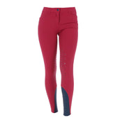 EQODE by Equiline Reithose Donna Knie Grip Cherry EQODE by Equiline Reithose Donna Knie Grip Cherry