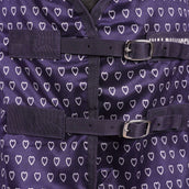 Waldhausen Fliegendecke Lucky Heart Nightblue Waldhausen Fliegendecke Lucky Heart Nightblue