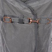 Waldhausen Fliegendecke Comfort mit Bauchlatz Grau Waldhausen Fliegendecke Comfort mit Bauchlatz Grau