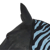 HKM Fliegendecke Zebra mit Halsteil Aqua/Schwarz HKM Fliegendecke Zebra mit Halsteil Aqua/Schwarz