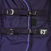 EQUITHÈME Outdoordecke Pro Series Tyrex 1680D 220g mit Halsteil Navy EQUITHÈME Outdoordecke Pro Series Tyrex 1680D 220g mit Halsteil Navy