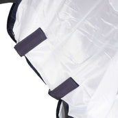 HKM Fliegendecke Lyon mit Halsteil Weiß HKM Fliegendecke Lyon mit Halsteil Weiß