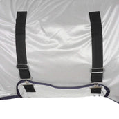 HKM Fliegendecke Lyon mit Halsteil Silber HKM Fliegendecke Lyon mit Halsteil Silber