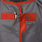 Bucas Irish Turnout 150g Grau/Rot Bucas Irish Turnout 150g Grau/Rot