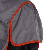 Bucas Irish Turnout 150g Grau/Rot Bucas Irish Turnout 150g Grau/Rot