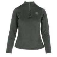 Montar Shirt Everly Crystal Logo Lange Ärmel Olive Montar Shirt Everly Crystal Logo Lange Ärmel Olive