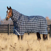 Rhino Plus Turnout Lite 0g Navy Check/Indigo Rhino Plus Turnout Lite 0g Navy Check/Indigo
