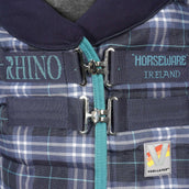 Rhino by Horseware Original Stable Heavy Varilayer Navy Check