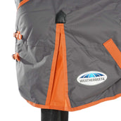 WeatherBeeta Winterdecke ComFiTec Classic Standard Neck Medium/Lite 600D 100g Gunmetal/Koralle WeatherBeeta Winterdecke ComFiTec Classic Standard Neck Medium/Lite 600D 100g Gunmetal/Koralle