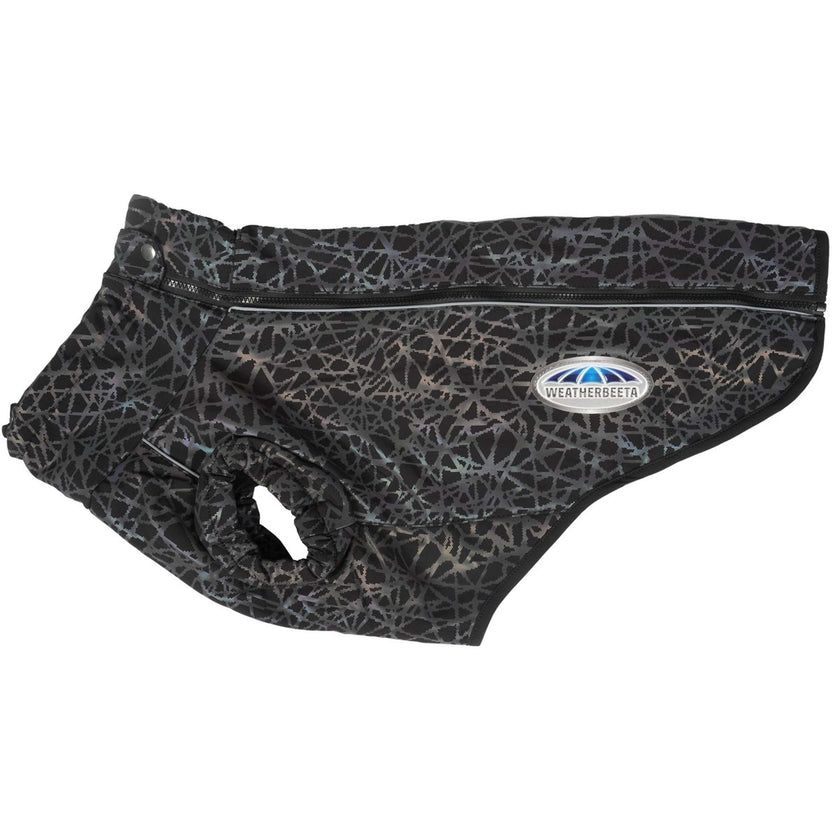 WeatherBeeta Hundejacke ComFiTec Reflective Print Active Schwarz/Rainbow WeatherBeeta Hundejacke ComFiTec Reflective Print Active Schwarz/Rainbow