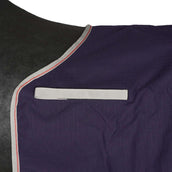 WeatherBeeta Ausreitdecke Essential Fleece Lined Quarter Navy/Silber/Rot WeatherBeeta Ausreitdecke Essential Fleece Lined Quarter Navy/Silber/Rot