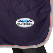 WeatherBeeta Ausreitdecke Essential Fleece Lined Quarter Navy/Silber/Rot WeatherBeeta Ausreitdecke Essential Fleece Lined Quarter Navy/Silber/Rot