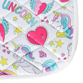HB Schabracke Unicorn Cartoon Weißer Druck HB Schabracke Unicorn Cartoon Weißer Druck