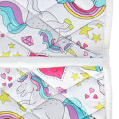 HB Schabracke Unicorn Cartoon Weißer Druck HB Schabracke Unicorn Cartoon Weißer Druck