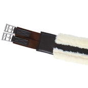 Norton Sattelgurt XTR mit Kunstschaffell Havana/Crème Norton Sattelgurt XTR mit Kunstschaffell Havana/Crème