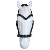 F.R.A. Zaum Glory Side-Pull-Leder mit Perlen Braun F.R.A. Zaum Glory Side-Pull-Leder mit Perlen Braun