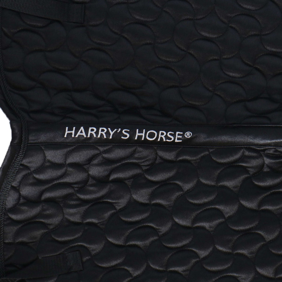 Harrys Horse Schabracke Satin WI23 Vielseitigkeit Jet Black