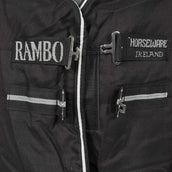 Rambo Stalldecke 400g Schwarz/Silber Rambo Stalldecke 400g Schwarz/Silber