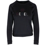 Rebel Sweater Functional Mehrfarbiges Logo Schwarz