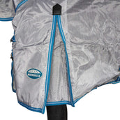 WeatherBeeta Fliegendecke ComFiTec Hexi Shield Combo Neck Silver/Teal Blue WeatherBeeta Fliegendecke ComFiTec Hexi Shield Combo Neck Silver/Teal Blue