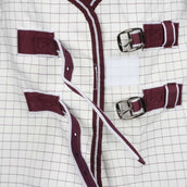 WeatherBeeta Sommerdecke Hybrid Seasons Combo Neck White/Maroon WeatherBeeta Sommerdecke Hybrid Seasons Combo Neck White/Maroon