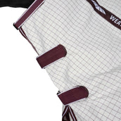 WeatherBeeta Sommerdecke Hybrid Seasons Combo Neck White/Maroon WeatherBeeta Sommerdecke Hybrid Seasons Combo Neck White/Maroon