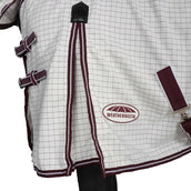 WeatherBeeta Sommerdecke Hybrid Seasons Combo Neck White/Maroon WeatherBeeta Sommerdecke Hybrid Seasons Combo Neck White/Maroon