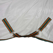 WeatherBeeta Fliegendecke ComFiTec Tyro Mesh Combo Neck White/Green/Burnt Orange WeatherBeeta Fliegendecke ComFiTec Tyro Mesh Combo Neck White/Green/Burnt Orange