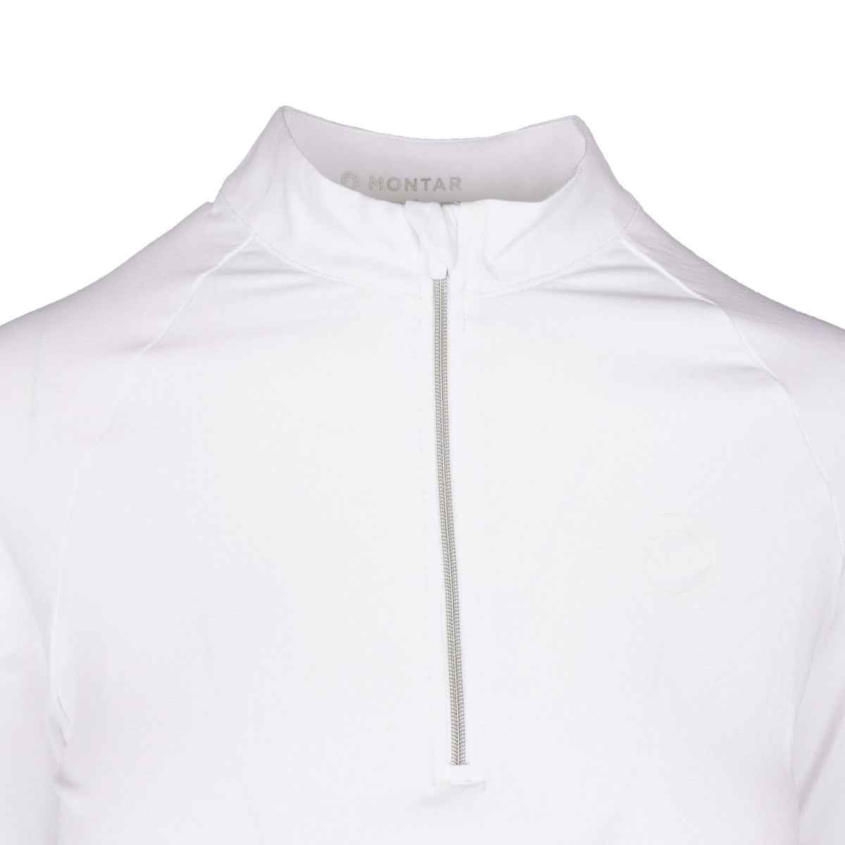 Montar Shirt MoMaja Lange Ärmel Weiß