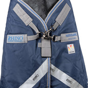 Rhino Plus Turnout Medium Varilayer 250g Navy/Titanium Grey Rhino Plus Turnout Medium Varilayer 250g Navy/Titanium Grey