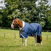 Amigo Bravo 12XL Original Turnout Lite 0g Navy/Titanium Grey Amigo Bravo 12XL Original Turnout Lite 0g Navy/Titanium Grey