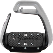 Freejump Steigbügel Soft Up Classic+ Silber/Schwarz Freejump Steigbügel Soft Up Classic+ Silber/Schwarz