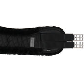 Waldhausen Spring Sattelgurt Half Moon Schwarz/Schwarz Waldhausen Spring Sattelgurt Half Moon Schwarz/Schwarz