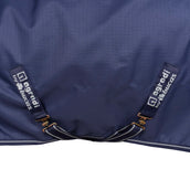 Agradi by Bucas Turnout Rug 0g Navy/Silber Agradi by Bucas Turnout Rug 0g Navy/Silber