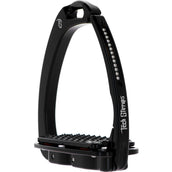 Tech Stirrups Steigbügel Venice Plus Swarovski Dressur Schwarz/Schwarz Tech Stirrups Steigbügel Venice Plus Swarovski Dressur Schwarz/Schwarz