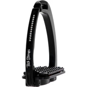 Tech Stirrups Steigbügel Venice Plus Swarovski Dressur Schwarz/Schwarz Tech Stirrups Steigbügel Venice Plus Swarovski Dressur Schwarz/Schwarz