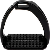 Tech Stirrups Steigbügel Venice Plus Swarovski Dressur Schwarz/Schwarz Tech Stirrups Steigbügel Venice Plus Swarovski Dressur Schwarz/Schwarz