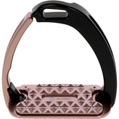 Tech Stirrups Steigbügel Venice Sloped Evo Swarovski Schwarz/Roségold Tech Stirrups Steigbügel Venice Sloped Evo Swarovski Schwarz/Roségold