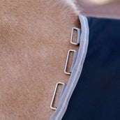 Amigo Turnout 1200D Plus Pony 50g Schwarz/Titangrau/Silber Amigo Turnout 1200D Plus Pony 50g Schwarz/Titangrau/Silber