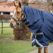 Amigo Turnout Rug Integrated 1200D 150g Navy/Titanium Grey/Silver Amigo Turnout Rug Integrated 1200D 150g Navy/Titanium Grey/Silver