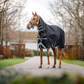 Amigo Turnout Rug Integrated 1200D 250g Black/Titanium Grey/Silver Amigo Turnout Rug Integrated 1200D 250g Black/Titanium Grey/Silver