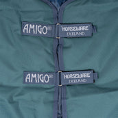 Amigo Halsstück Ripstop 900D 150g Dynasty Green/Navy/Silver Amigo Halsstück Ripstop 900D 150g Dynasty Green/Navy/Silver