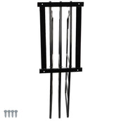 Agradi Horse Deckenhalter für 3 Decken Metall XH Schwarz Agradi Horse Deckenhalter für 3 Decken Metall XH Schwarz